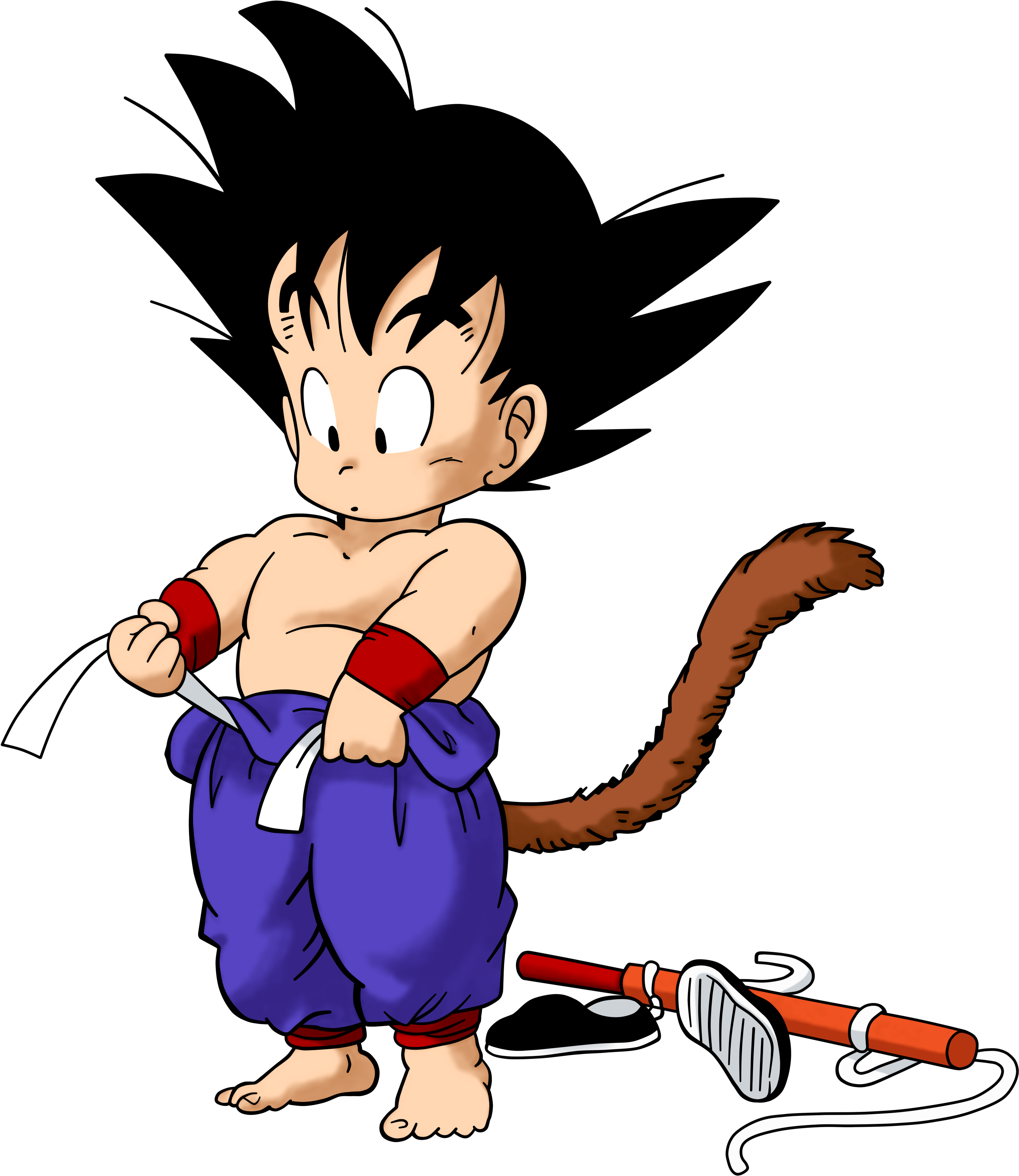 Kid Goku - Dragon Ball Kid Clipart (832x960), Png Download