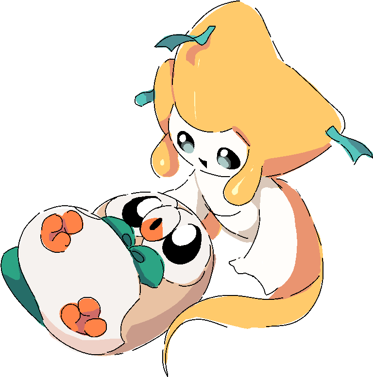 Image - Jirachi Pokemon Fan Art Clipart (832x838), Png Download
