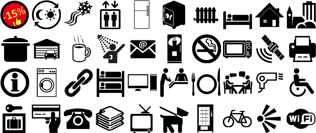 Iconos Clipart (1100x480), Png Download