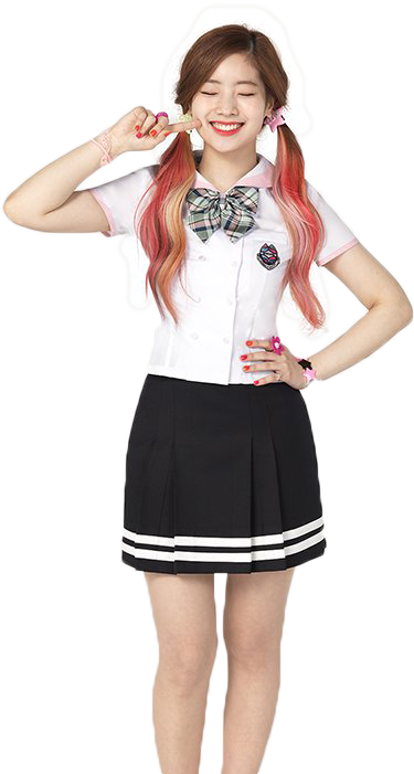 Twice Dahyun School Uniform Clipart (480x700), Png Download