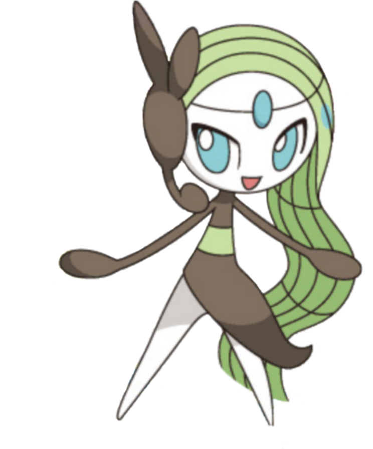 Pokemon Meloetta Meloetta Clipart (894x894), Png Download