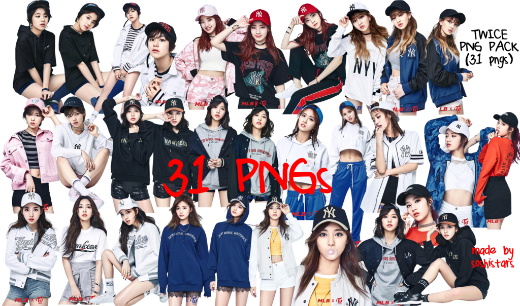 Mlb Png - Twice Mlb Png Pack Clipart (1024x604), Png Download