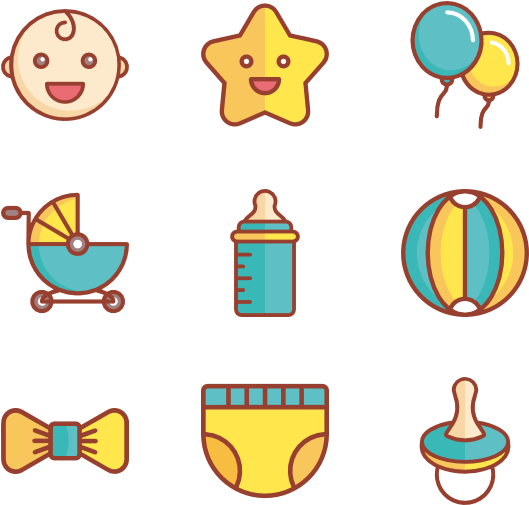 Baby Clipart (600x564), Png Download