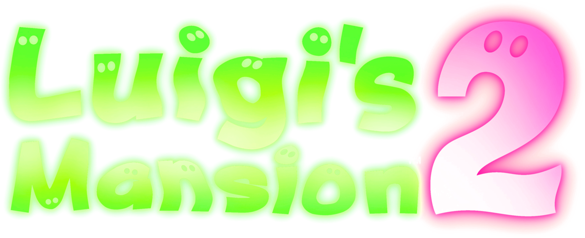 Luigi's Mansion 2 Logo Clipart (1200x488), Png Download