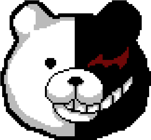 5 Jan - Monokuma Head Clipart (600x600), Png Download