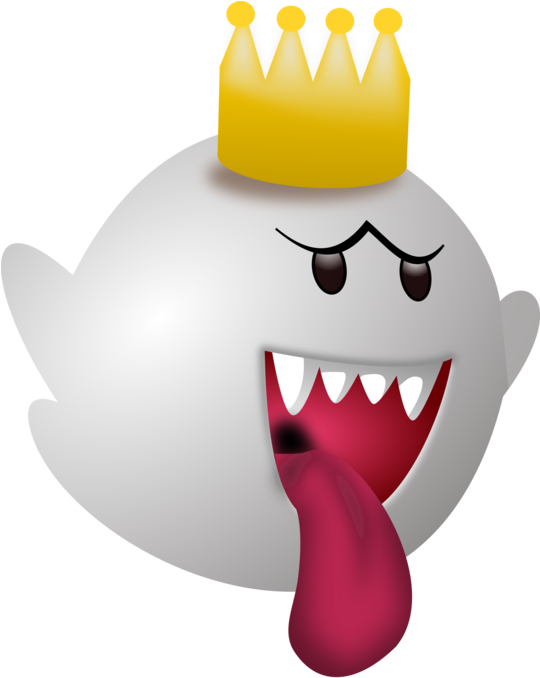 Luigi's Mansion 2 Mario Bros - King Boo Coloring Pages Clipart (539x750), Png Download