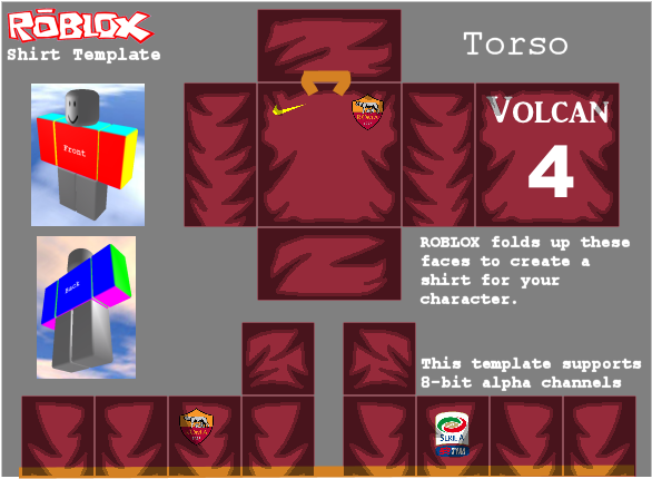 supreme roblox shirt template