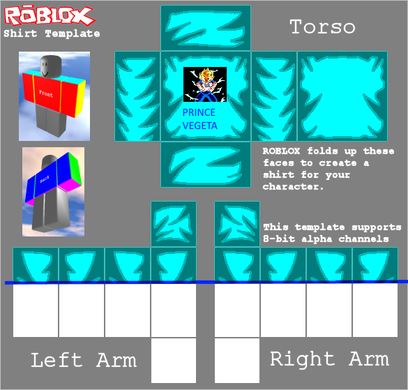 Roblox Template Dimensions