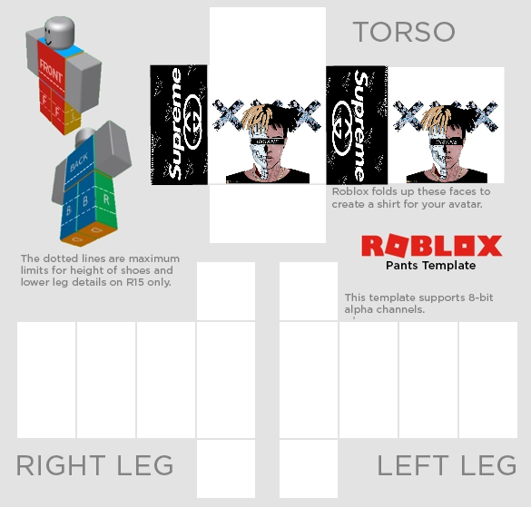 Roblox Shirt Template 2018 Png Download Roblox Clear Shirt - pants roblox template 585 x 559