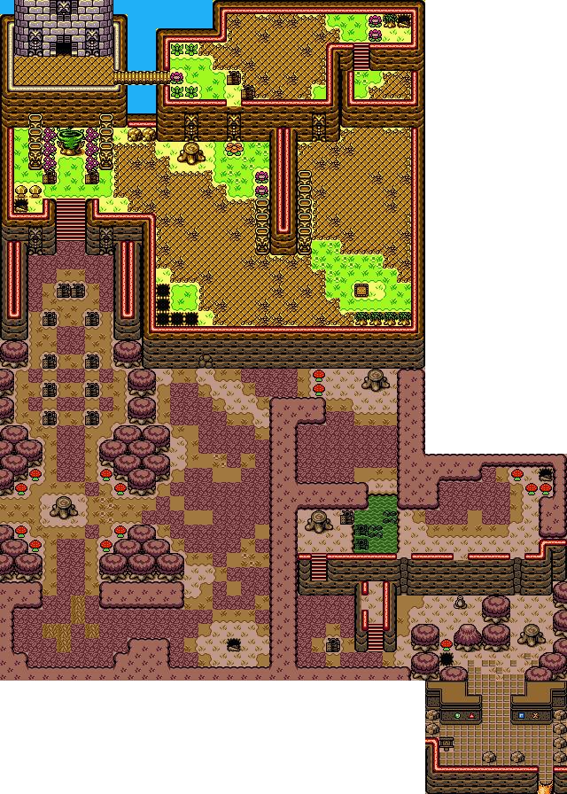 Oracle Of Seasons Ruins Clipart (640x896), Png Download