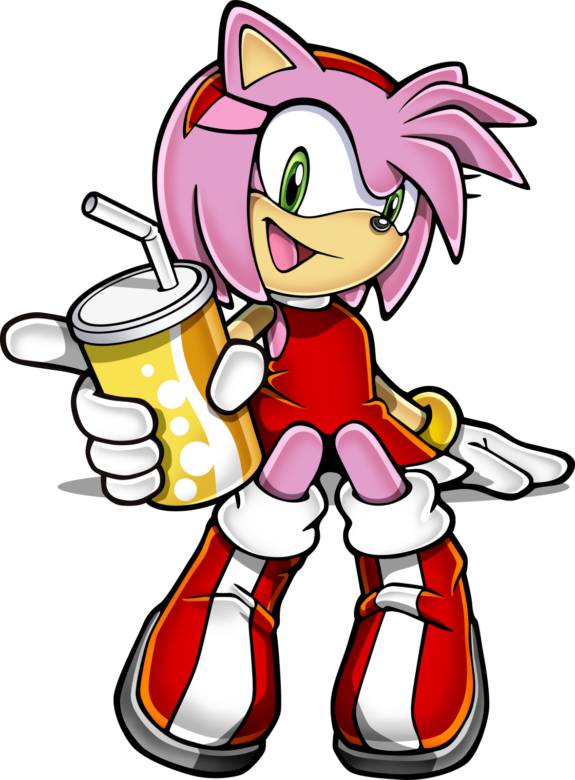 Amy Rose - Amy Rose Art Assets Clipart (1120x1521), Png Download