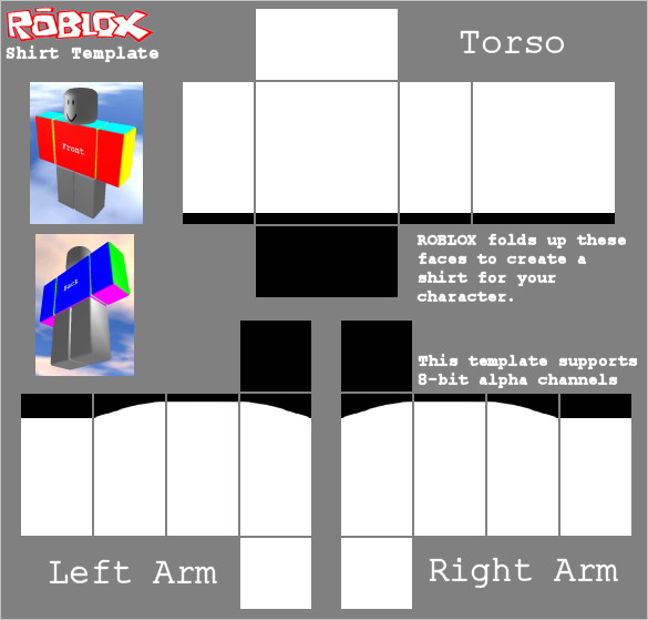 Https - //i - Imgur - Com/l2dqyt5 - Shirt Clothing Template Roblox Clipart (585x559), Png Download