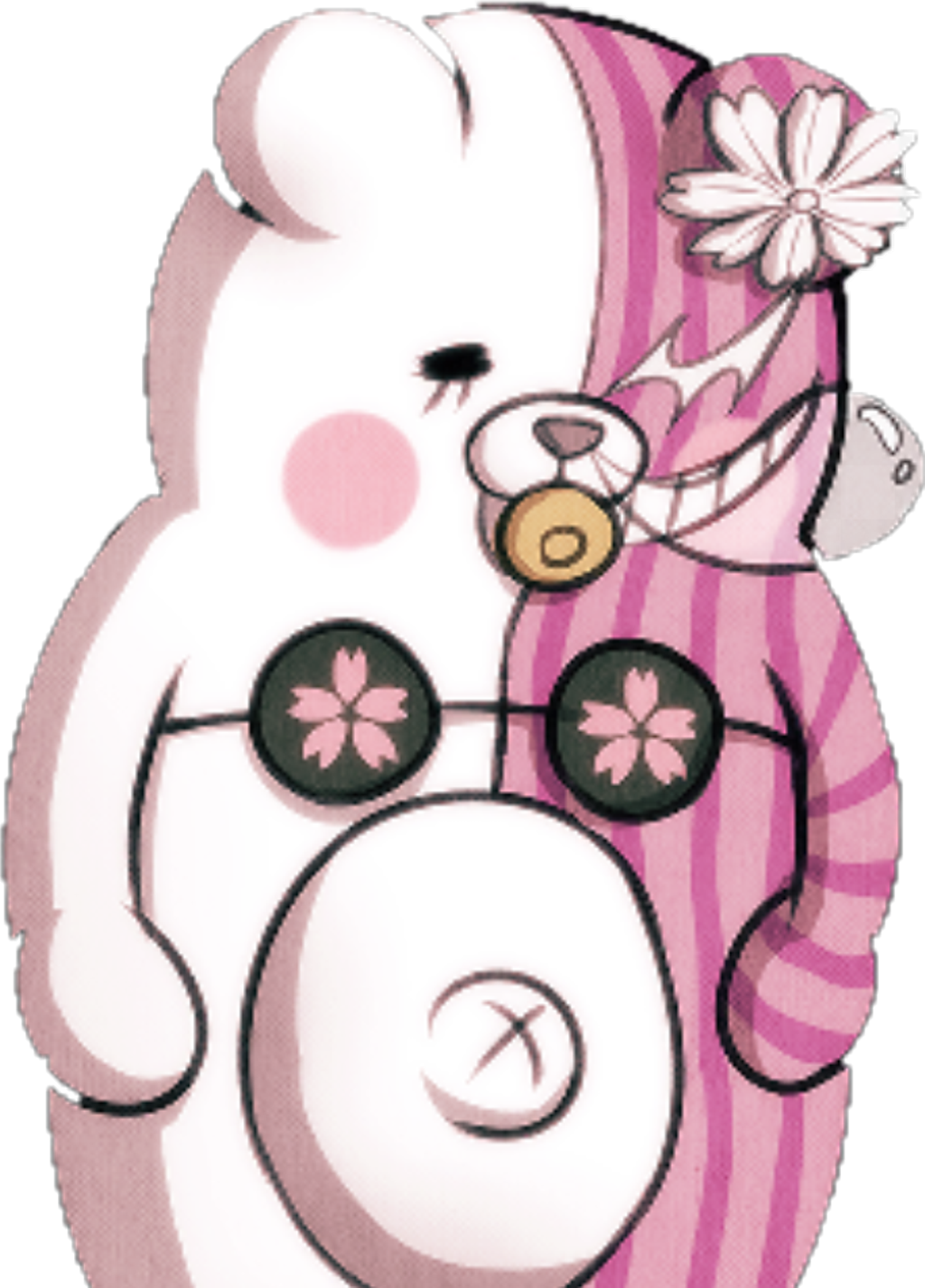 #danganronpa #monokubs #monokuma #monophanie - Monophanie Sprites Clipart (1024x1427), Png Download