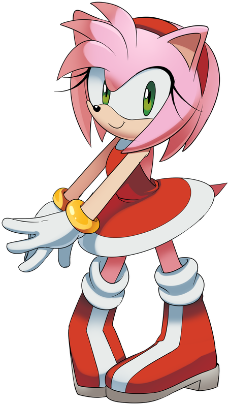 Biography Amy Rose - Drawloverlala Amy Rose Clipart (609x800), Png Download