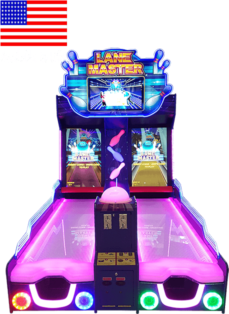 Lane Master - Lane Master Arcade Game Clipart (480x640), Png Download