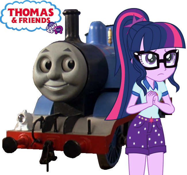 Uploaded - Thomas And Friends Equestria Girls Clipart (650x607), Png Download