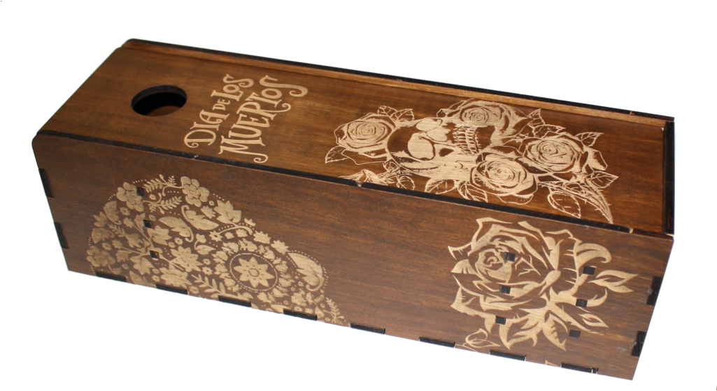 Wood Wine Bottle Box - Plywood Clipart (1024x593), Png Download