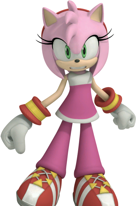 Johsouza Images Amy Rose Sonic Free Riders Hd Wallpaper - Amy Rose Sonic Free Riders Clipart (538x735), Png Download