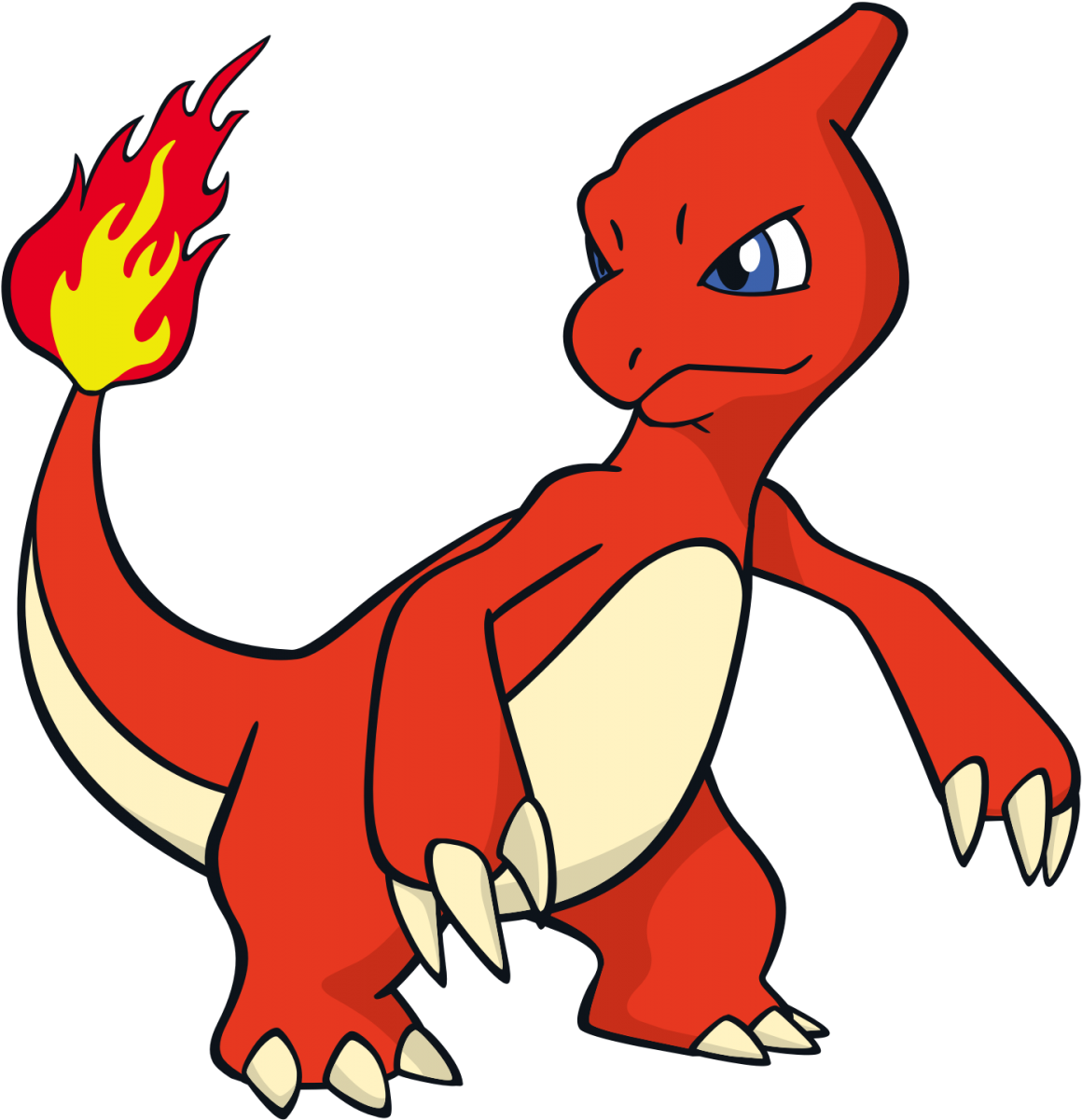 Being The Stage One Of One Of The Starting Pokemon - Pokemon Charmeleon Clipart (741x768), Png Download