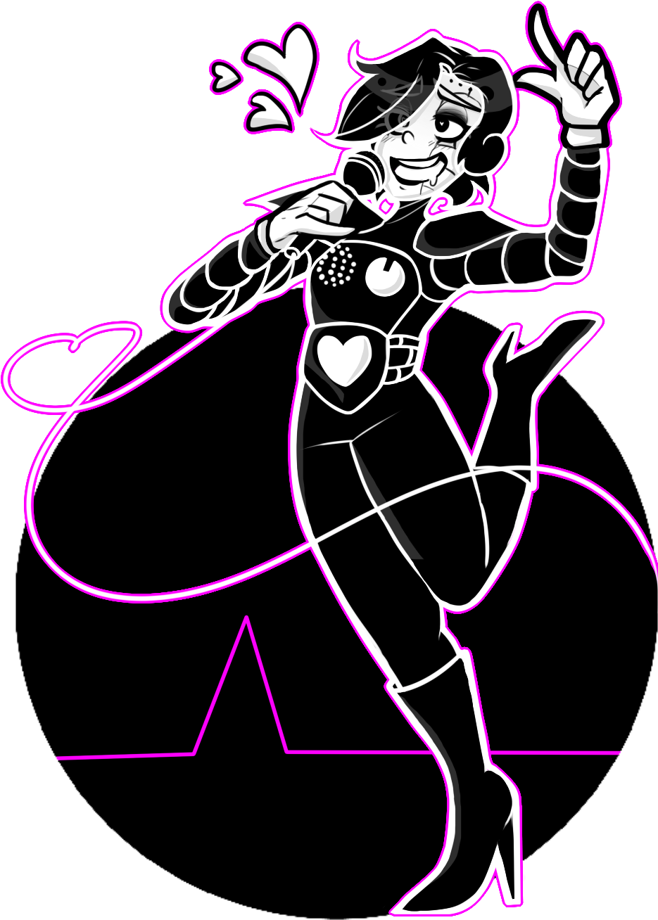 Undertale Mettaton Png - Toriel Clipart (1020x1388), Png Download