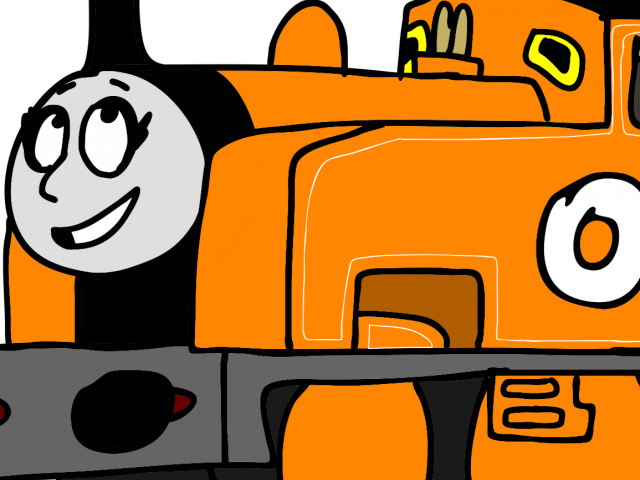 Thomas The Tank Engine Clipart The Caledonian - Cartoon - Png Download (640x480), Png Download