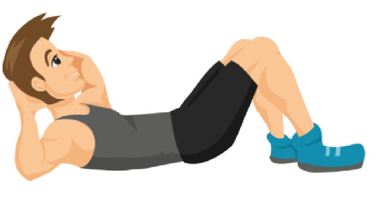 Abs Workouts Section - Press Up Clipart (1754x1240), Png Download