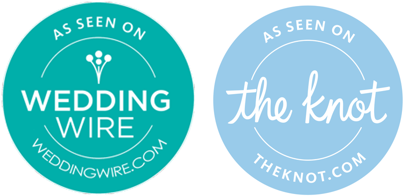 Visit On Weddingwire And The Knot - Circle Clipart (812x394), Png Download