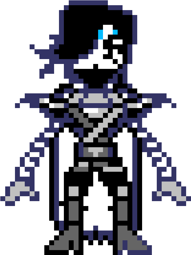 Le Fun Shark - Mettaton Sprite Clipart (635x835), Png Download