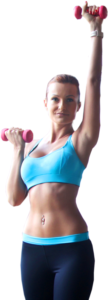 Ready To Get Started - Biceps Curl Clipart (381x1000), Png Download