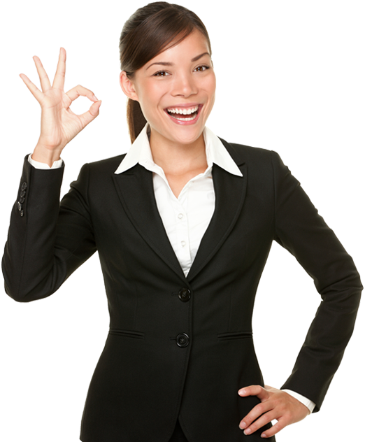 Contact Us - Stock Photo Business Woman Clipart (539x631), Png Download