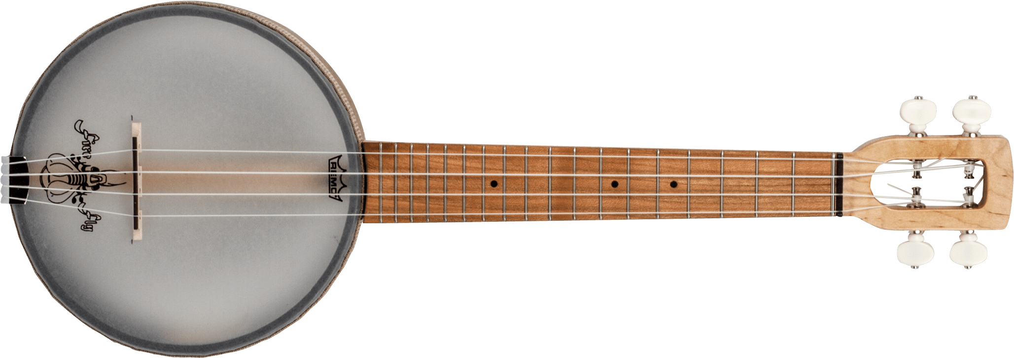 Magic Fluke Firefly Banjo Ukulele Ukulele Magazine - Banjo Ukulele Clipart (2083x778), Png Download