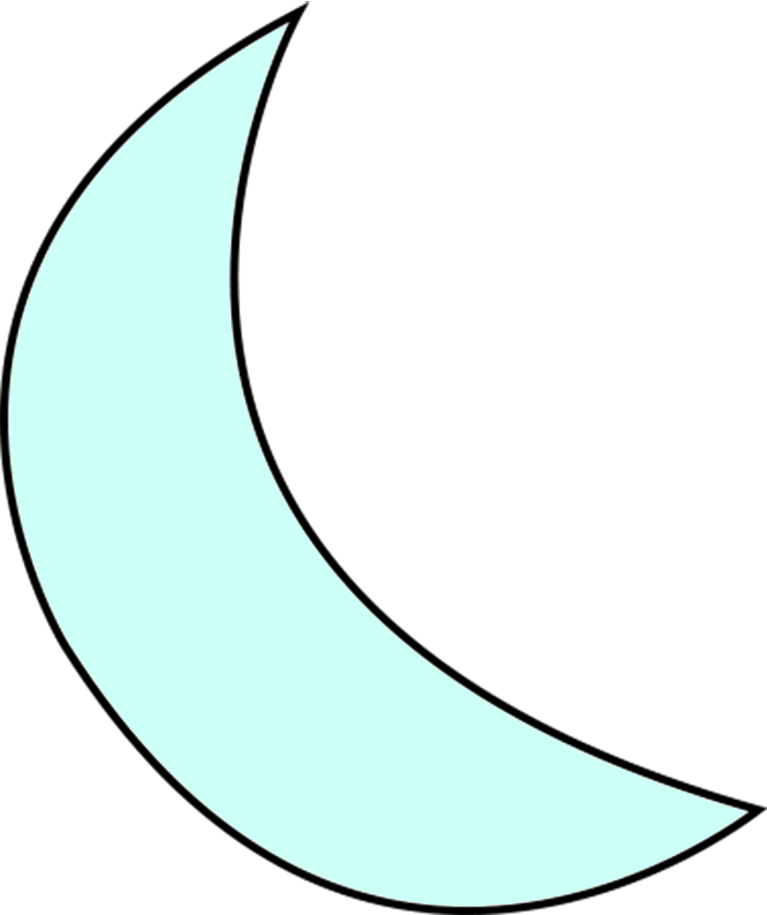 Luna - Crescent Clipart (700x835), Png Download