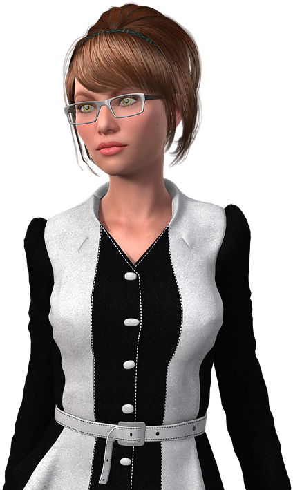 Woman, Employees, Business, Specialist, Staff - Girl Clipart (540x720), Png Download