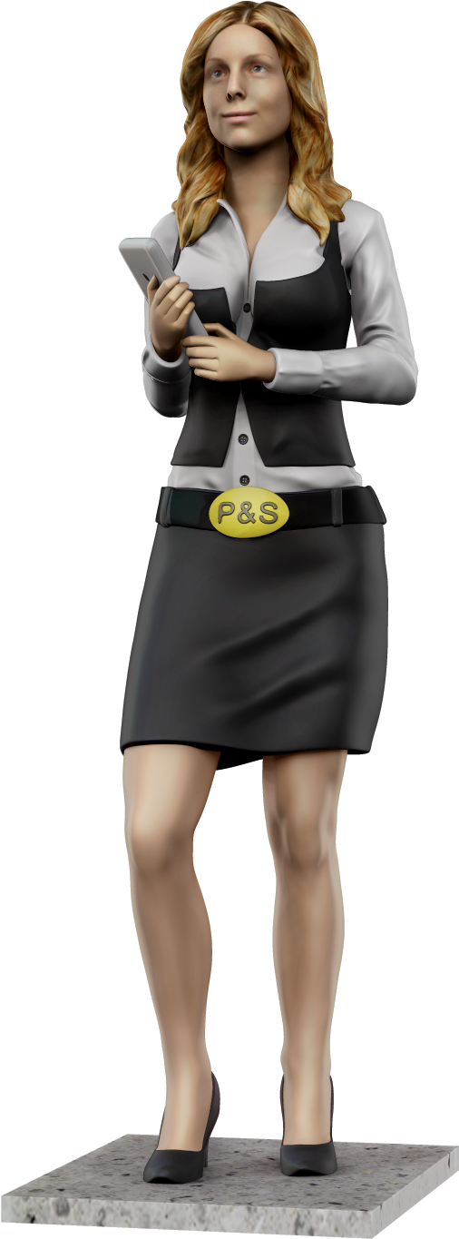 Businesswoman - Standing Clipart (2560x1440), Png Download