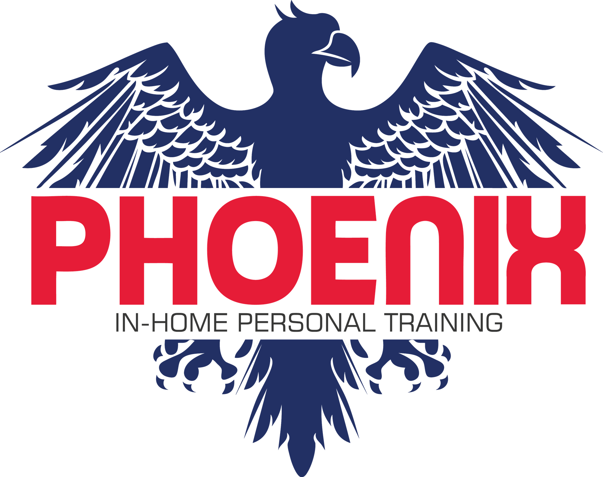 The Phoenix Personal Training - Eagle Heraldic Vector Clipart (1920x1517), Png Download