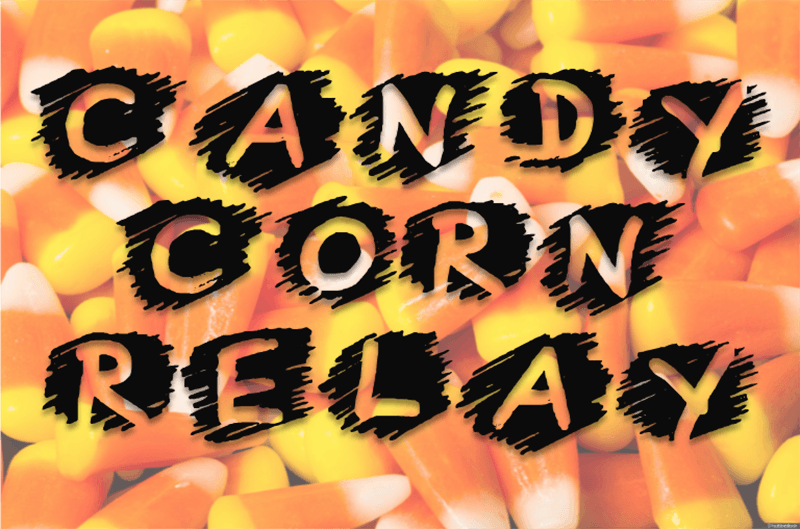 Candy Corn Relay - Candy Corn Relay Race Clipart (800x529), Png Download