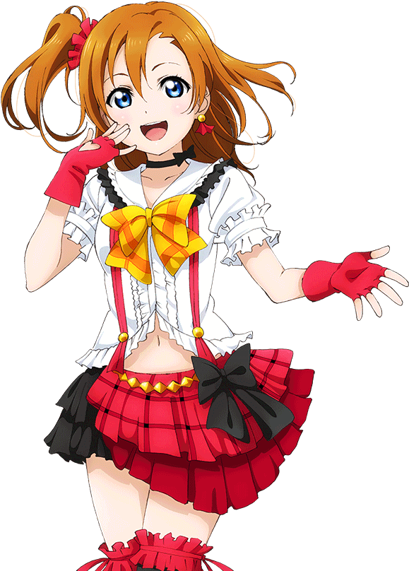 This Is The Ideal School Idol Leader - Honoka Bokura Wa Ima No Naka De Clipart (1024x1024), Png Download
