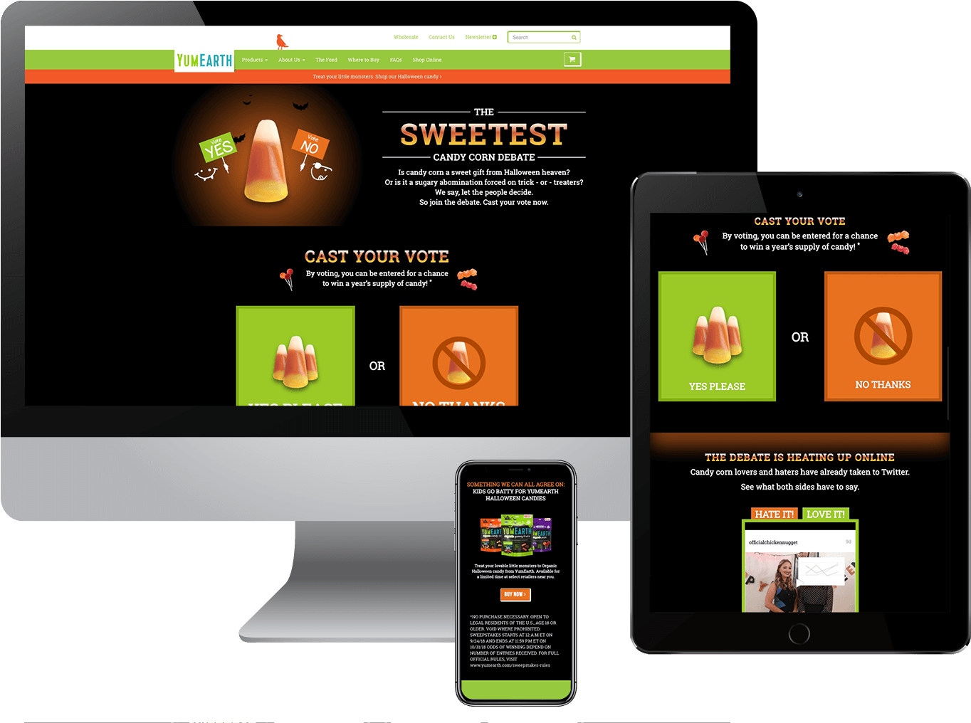 The Sweetest Candy Corn Debate - Smartphone Clipart (1920x1080), Png Download
