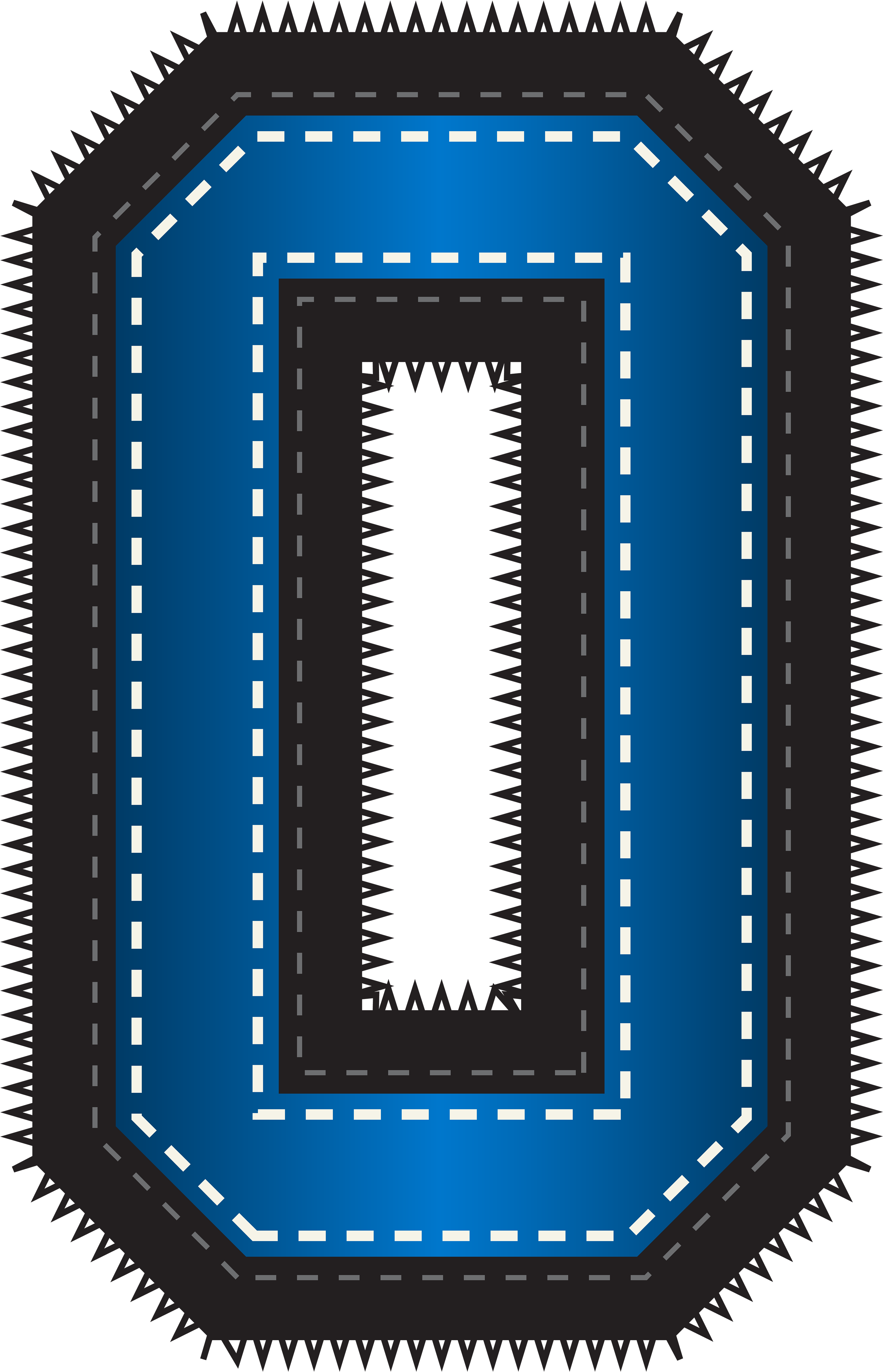 Sport Style Number Zero Png Clip Art Transparent Png (3157x4903), Png Download