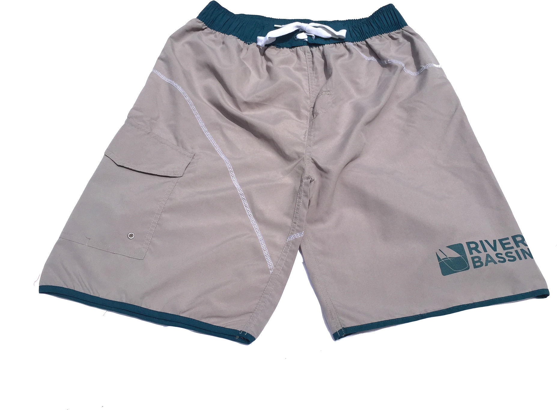 “current Seam” Trunks Grey/teal - Board Short Clipart (2048x1536), Png Download