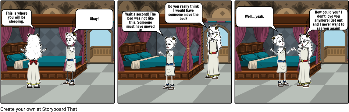 Isabella's Odyssey Storyboard - Cartoon Clipart (1164x385), Png Download