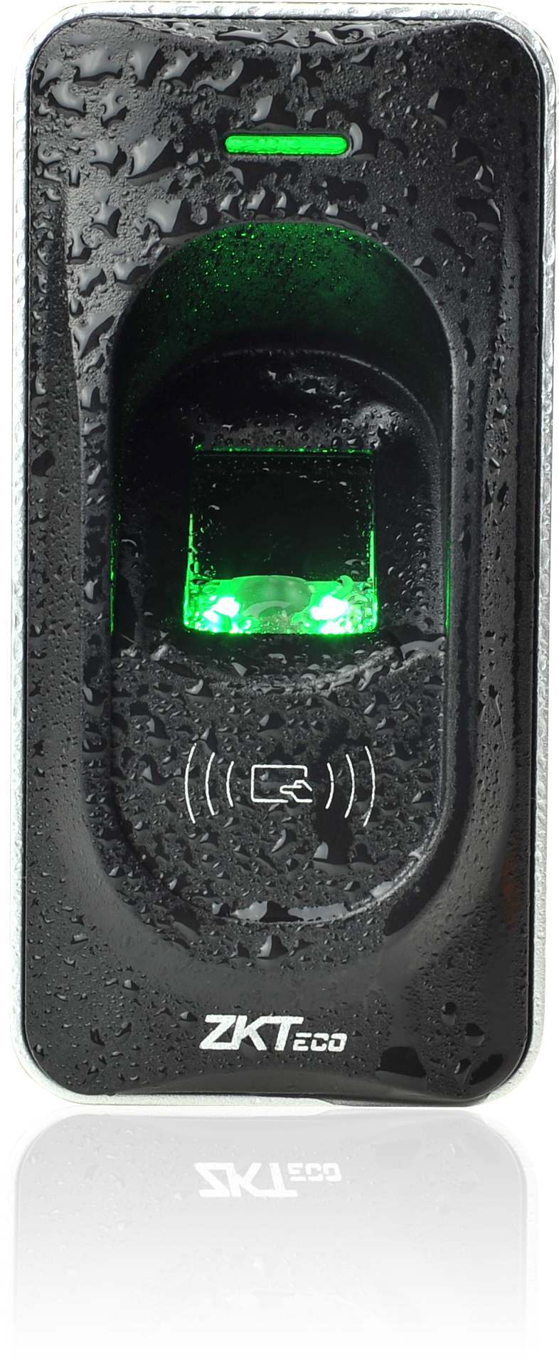 Fr1200 Fingerprint Rf Card Reader With Biometric Access - Zk Fr1200 Clipart (1314x2262), Png Download