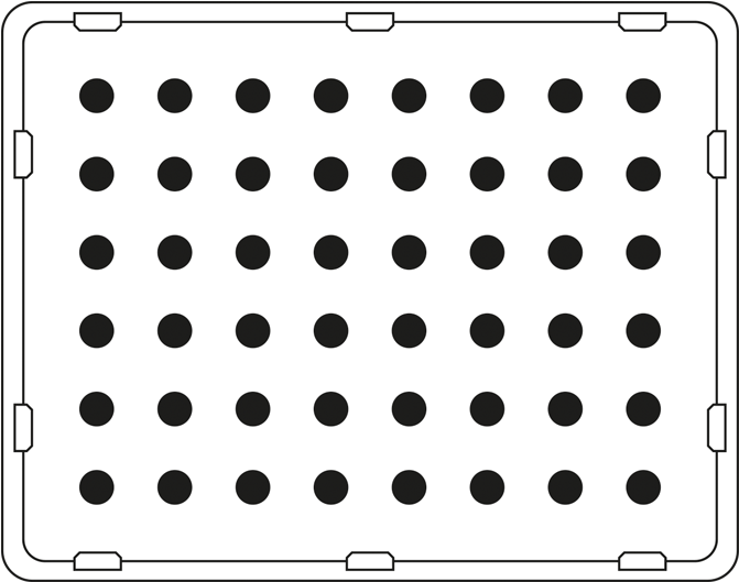 Domino - Black And White Clipart (678x700), Png Download