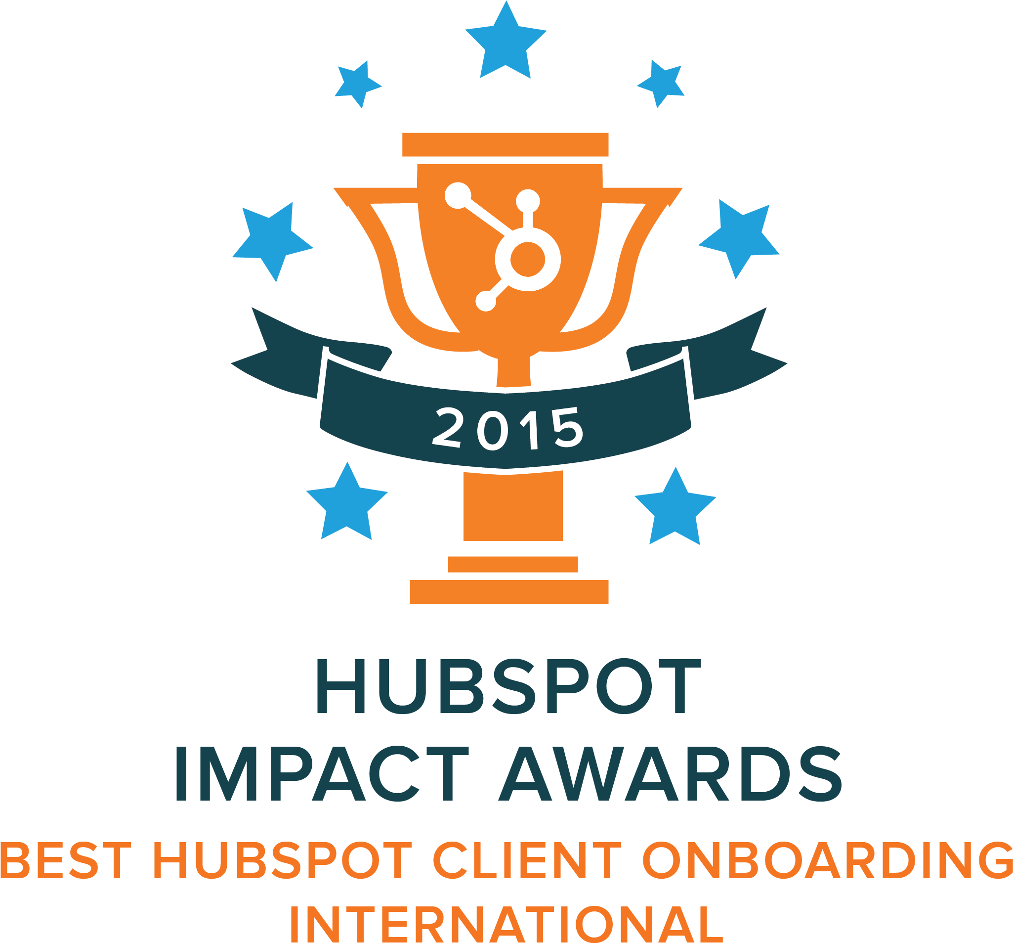 Best New Client Onboarding International - Hubspot Award Clipart (2066x1936), Png Download