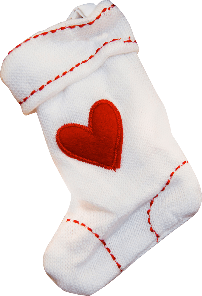 Christmas Sock - Носки На Камин Пнг Clipart (706x1033), Png Download