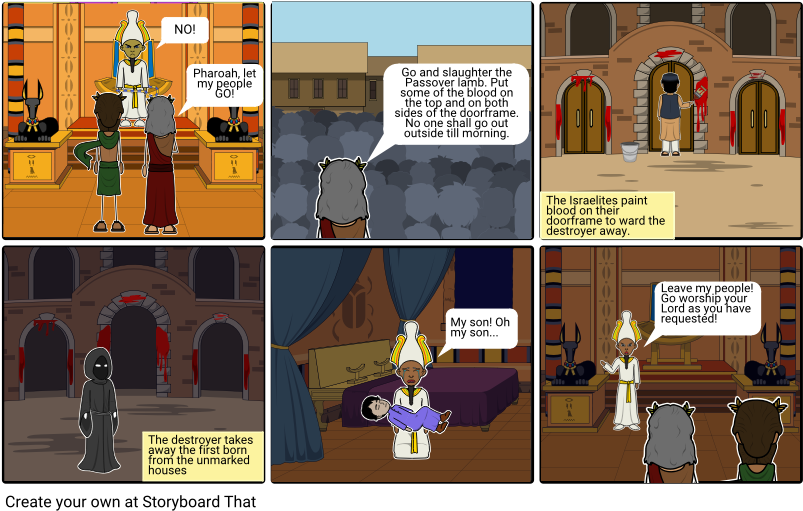 The Passover Lamb - Cartoon Clipart (815x524), Png Download