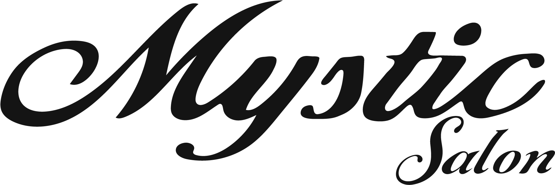 Mystic Salon Waimea - Calligraphy Clipart (2259x1388), Png Download