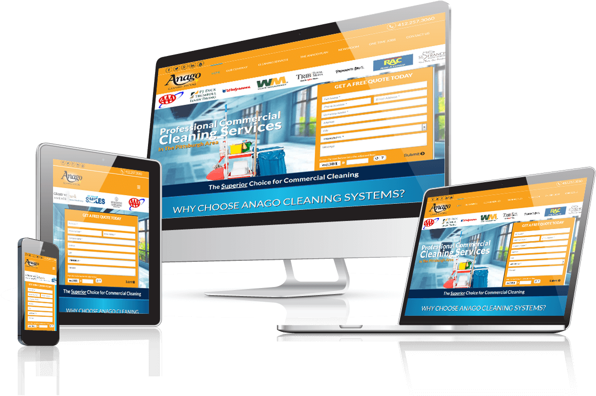 Home-computers - Online Advertising Clipart (1200x868), Png Download