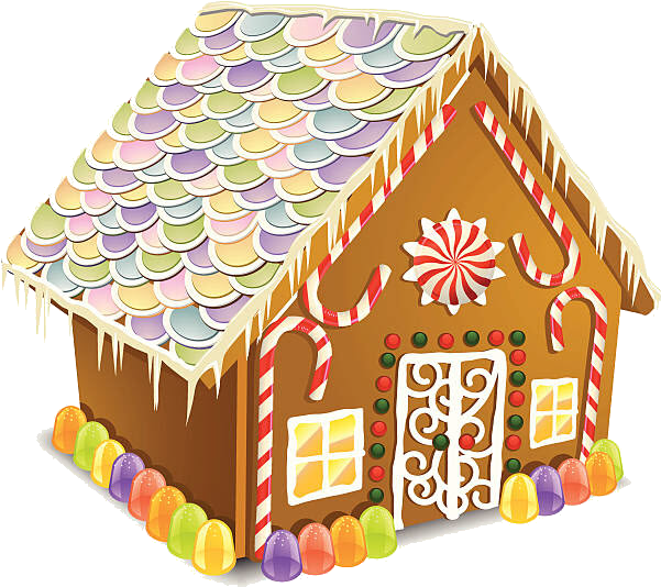 Gingerbread House Boutique Vendor Application - Gingerbread House Clipart (612x543), Png Download