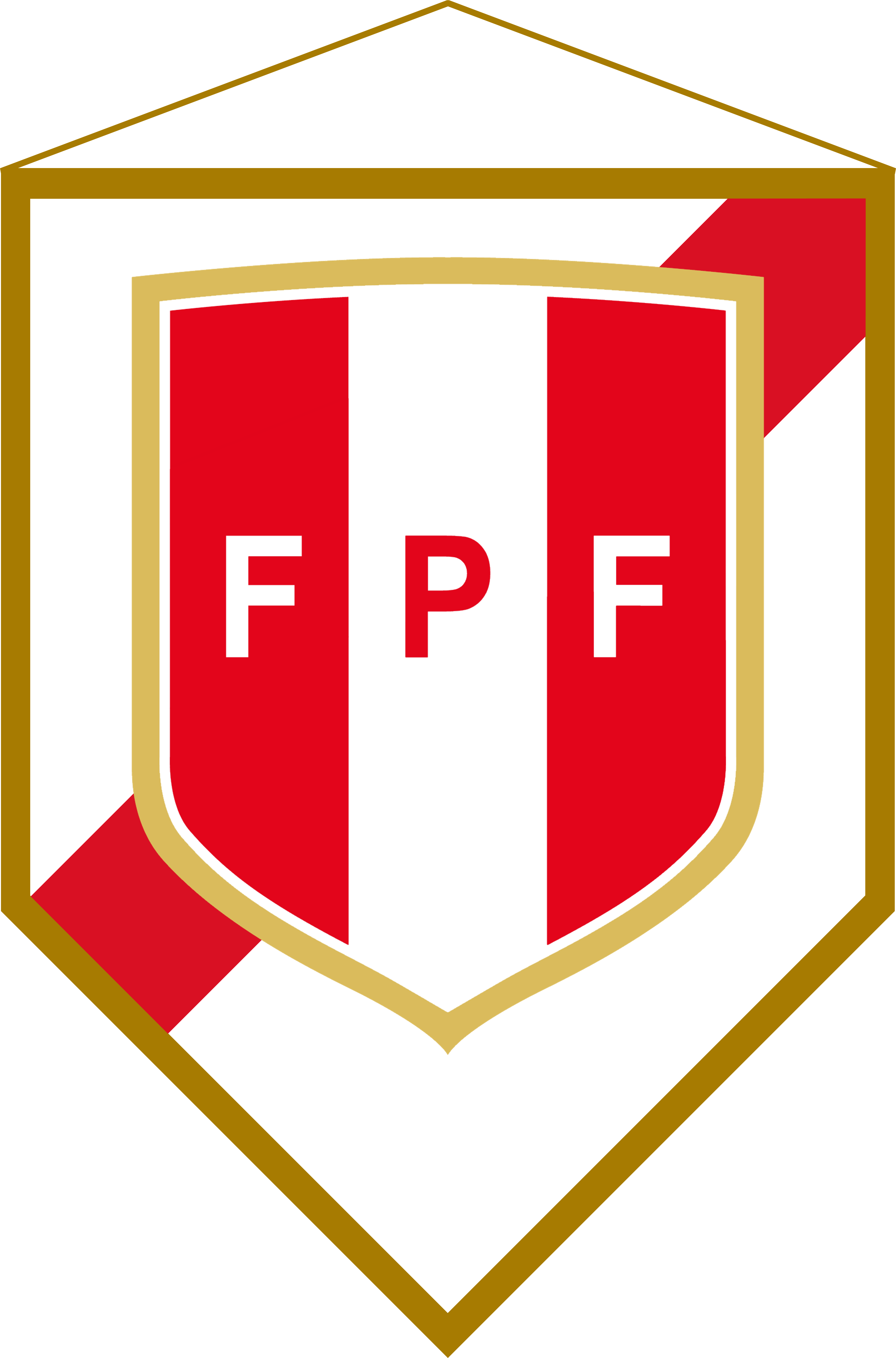 Logo Banderín Perú - Peru Football Team Logo Png Clipart (3647x5527), Png Download
